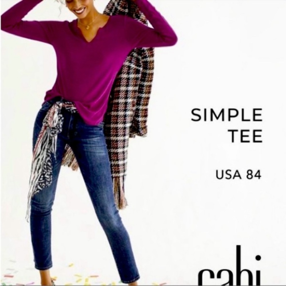 Cabi Simple Tee sz M. In great condition. Smoke free home